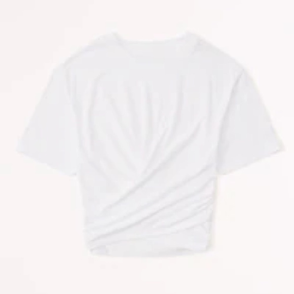 Abercrombie & Fitch Cropped Wrap Tee